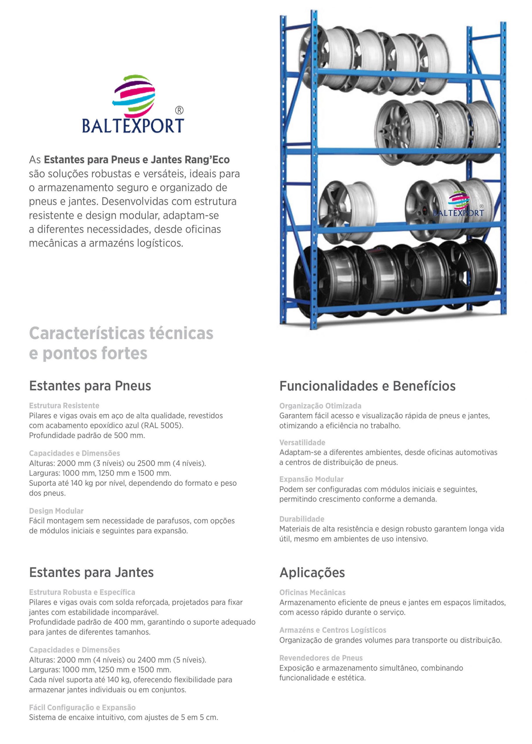 06_Estantes para Pneus e Jantes_Baltexport
