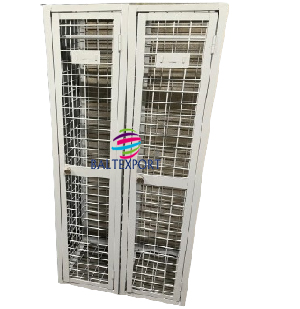 Armario Vestiario Duplo em Rede 2 Portas em Rede 1900x500x500mm
