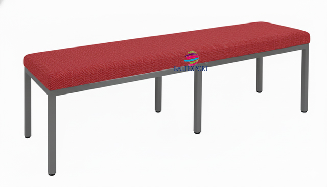 Banco Estrutura em Tubo Aço Pintado Rev. em Tecido 460X410X1200 mm