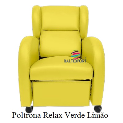 Cadeirao Poltrona Relax Verde Limão 019