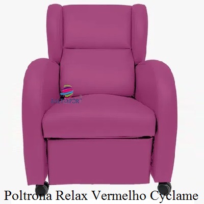 Cadeirao Poltrona Relax Vermelho Cyclame 09