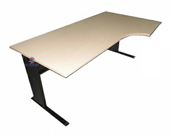 Secretária Posto Compacto Curvo 1400x900x750_Direito_Baltexport