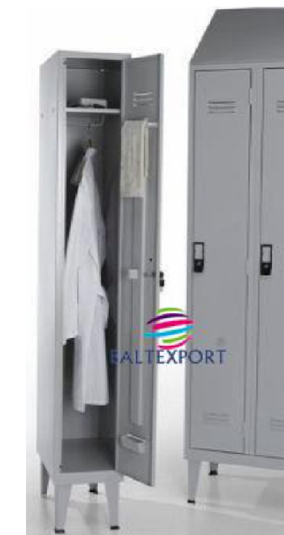 Vestiario Simples 1 Porta Cacifo Cinza Com Alhetas Baltexport