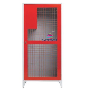 Vestiario de mergulhador com porta rede metalico