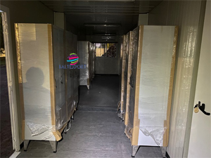 Vestiario duplo com 2 cacifos portas cor cinza 1900x600x500 mm