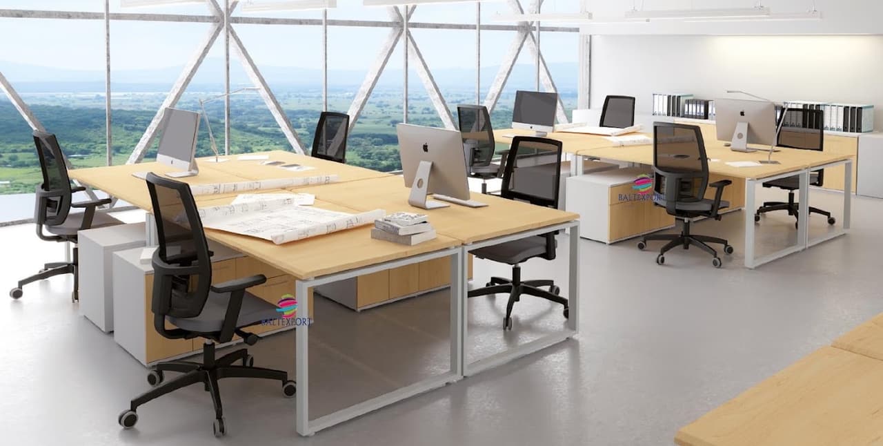 Ilhas de trabalho para equipas Linha KuatrO